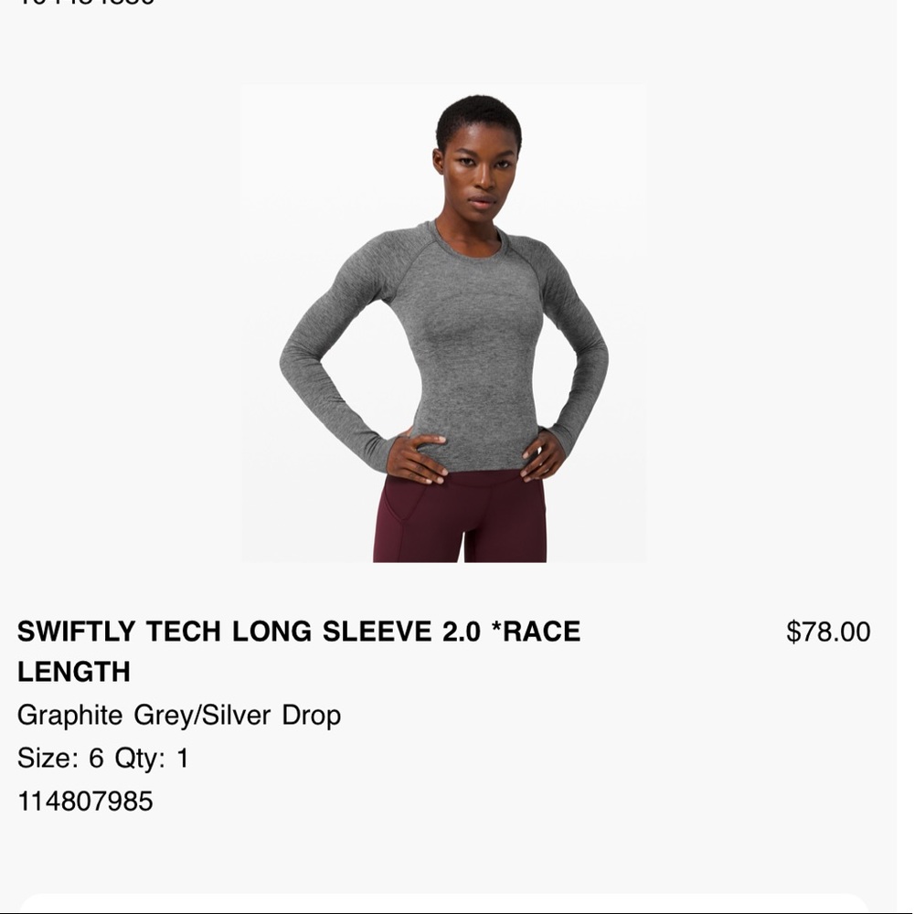 SWIFTLY TECH LONG SLEEVE 2.0 *RACE LENGTH